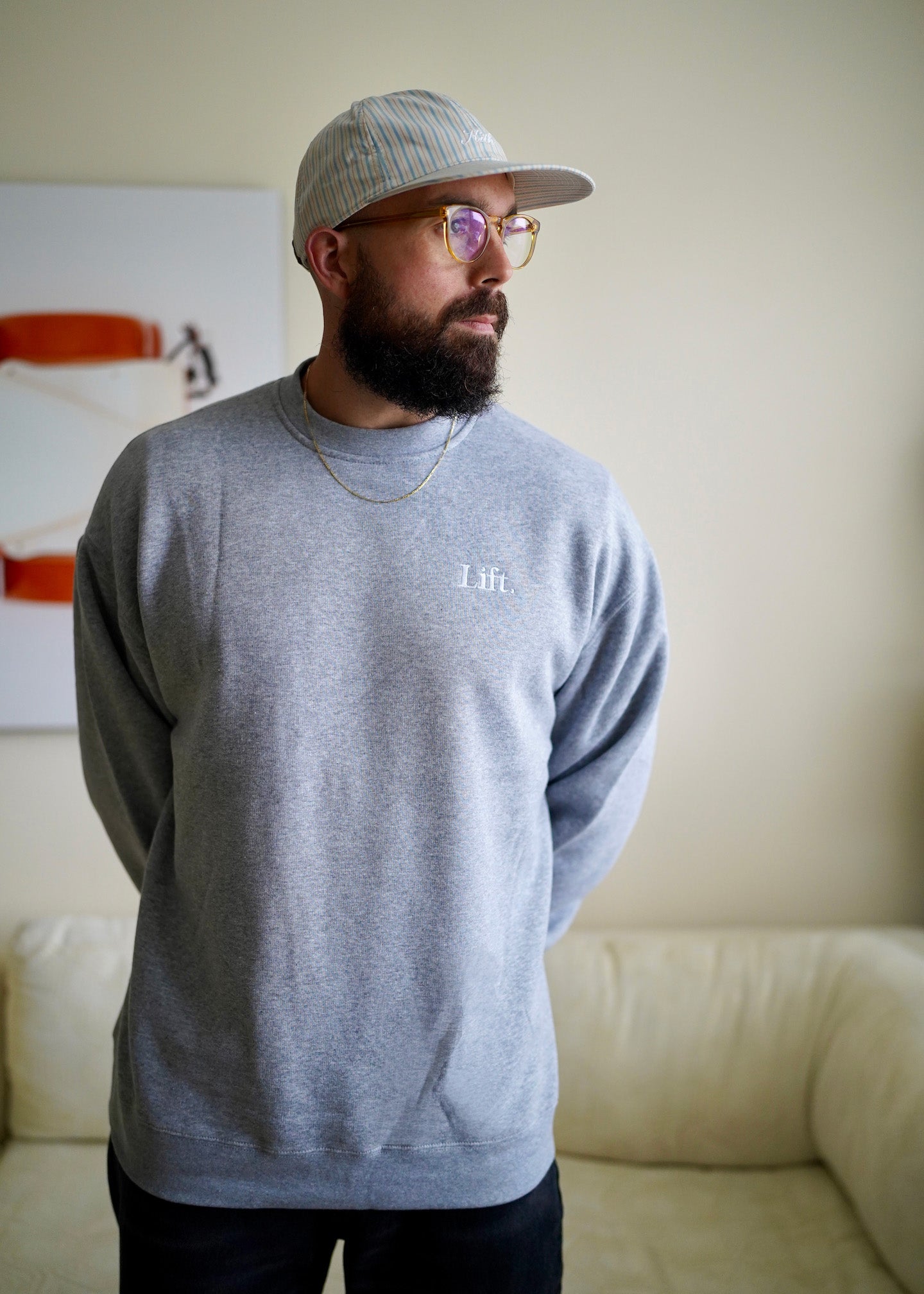 "The Classics" Crewneck (Heather Grey)