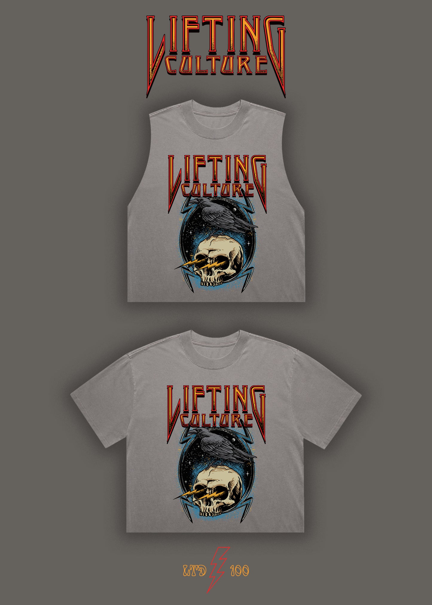 Edgar Allan Bro Crop Tee/Tank (Tombstone)