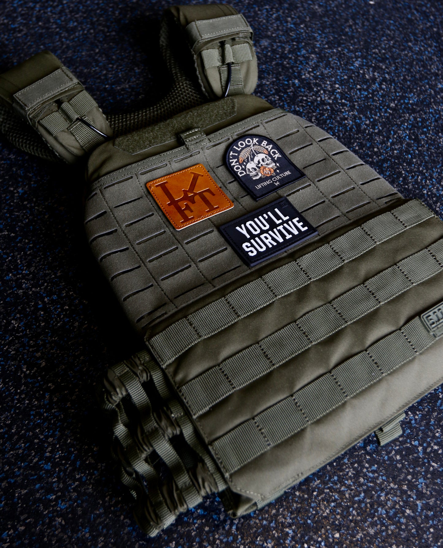 "Don't Look Back" Patch *Velcro