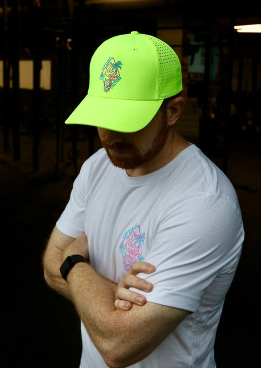 Summer Daze Performance Hat (Chartreuse)