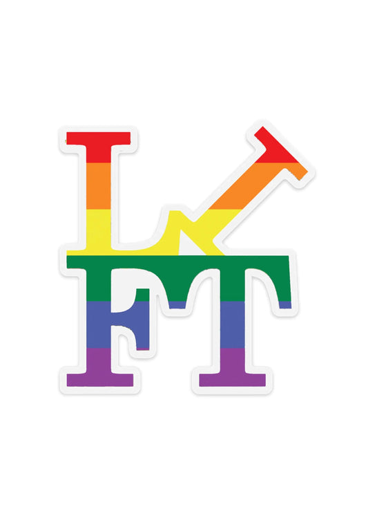 L/FT WITH PRIDE Decal