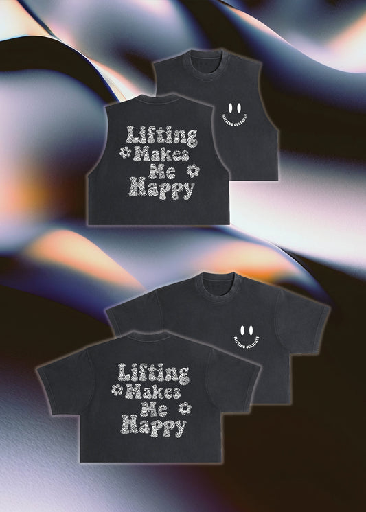 LMMH Crop Tee/Tank (Chromawave)