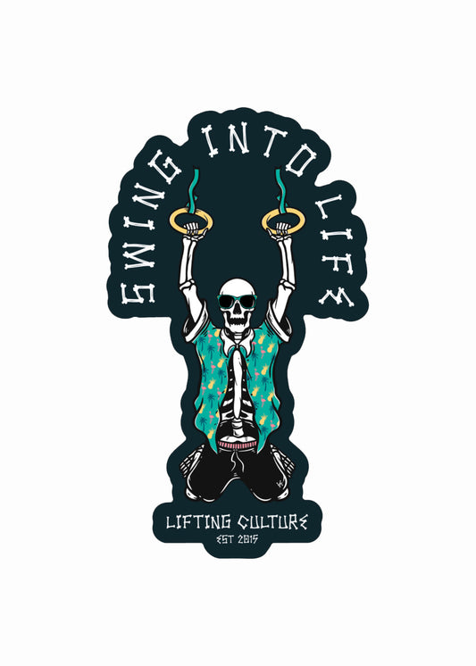 "Swing Into Life" Sticker