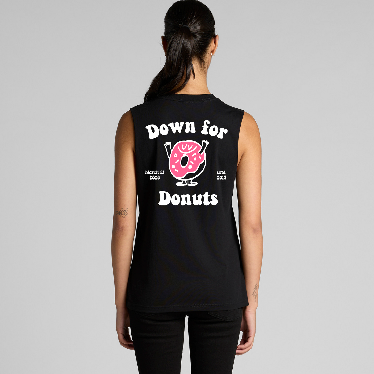 "Down For Donuts" Woman's Tank