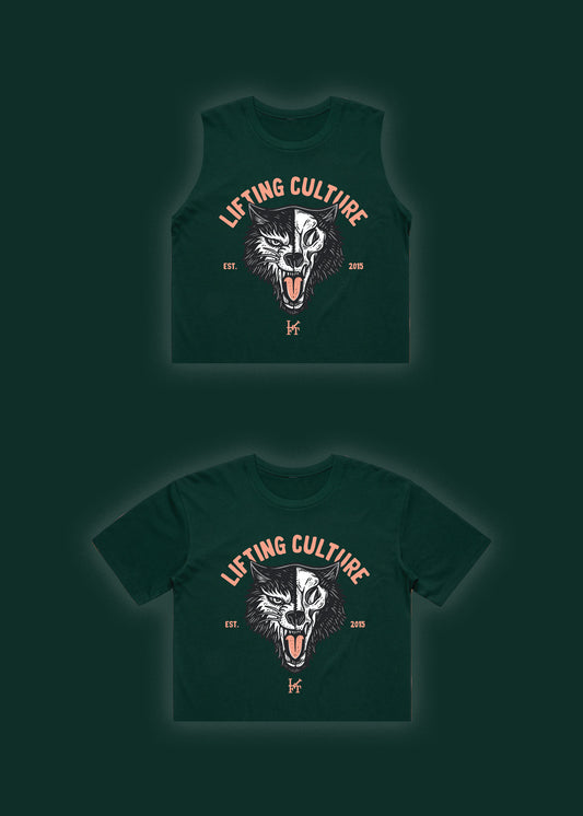 Alpha Wolf Crop Tee/Tank