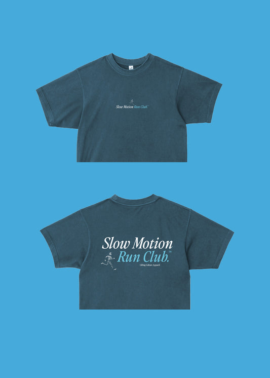 SMRC Boxy Crop (Washed Navy)