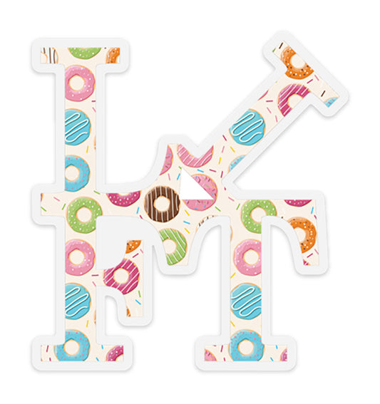 L/FT (Donuts) Decal