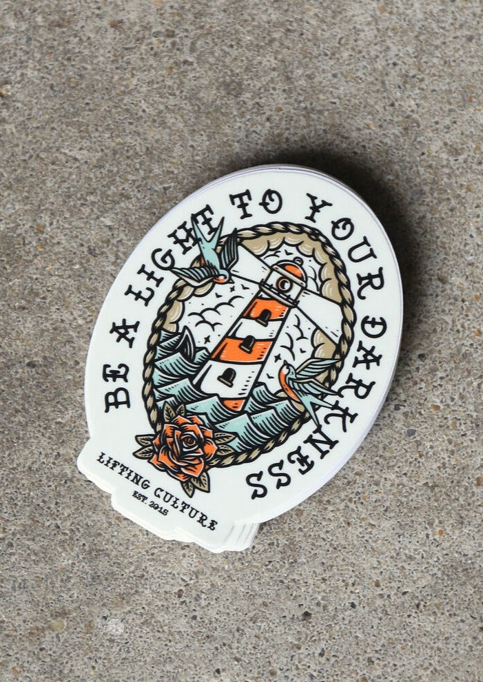 Leading Light Sticker – LIFTING CULTURE APPAREL