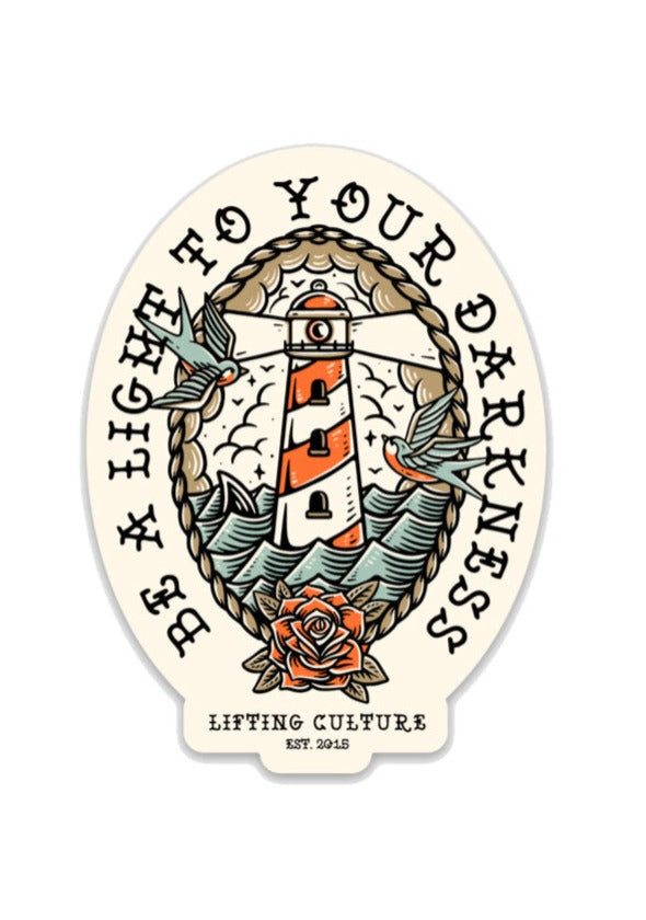 Leading Light Sticker