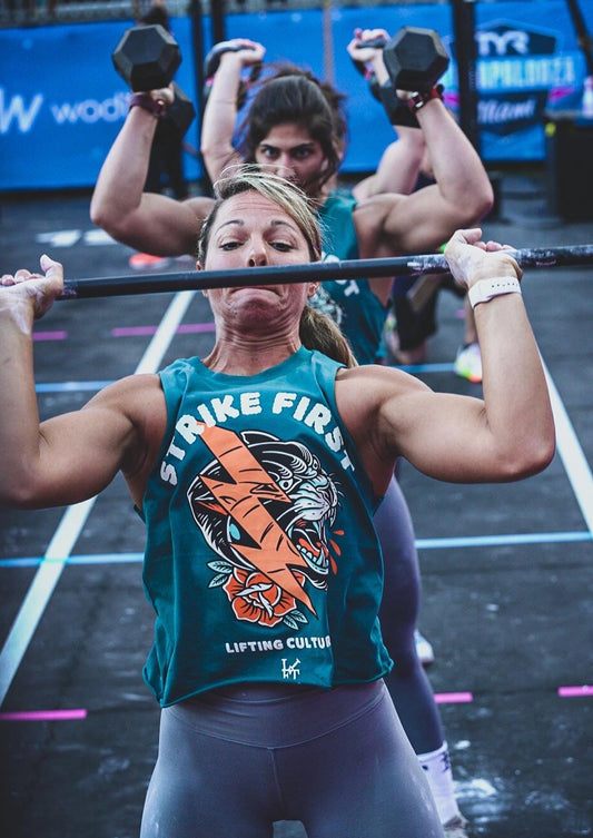 Strike First Crop Tee/Tank